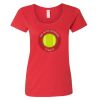 Softstyle® Women’s Deep Scoop Neck T-Shirt Thumbnail