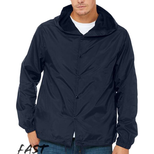 FWD Fashion Hooded Coach Jacket Thumbnail