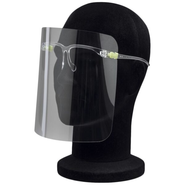 (Non PPE) Recyclable spectacle splash shield (Pack of 5 frames/25 shields) Thumbnail