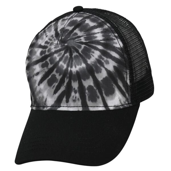 Tie-Dyed Five-Panel Trucker Cap Thumbnail