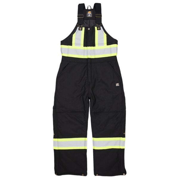 Men's Safety Striped Arctic Insulated Bib Overall Thumbnail