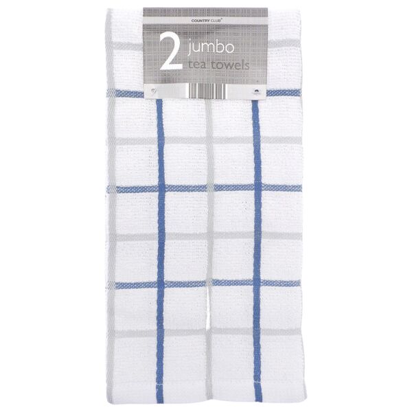 2-pack jumbo tea towels Thumbnail