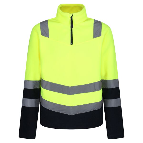 Pro hi-vis half zip fleece top Thumbnail