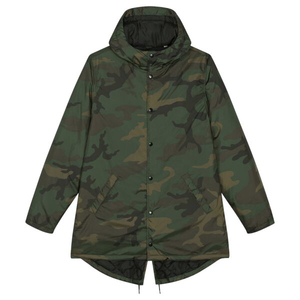 Unisex padded parka AOP jacket (STJU946) Thumbnail