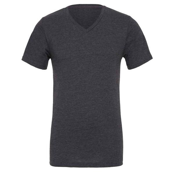 Canvas Unisex Heather CVC V Neck T-Shirt Thumbnail