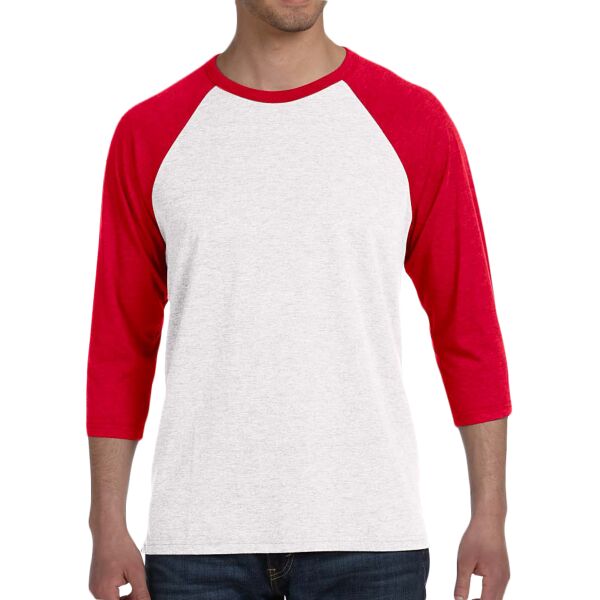 Unisex Three-Quarter Sleeve Baseball T-Shirt Thumbnail