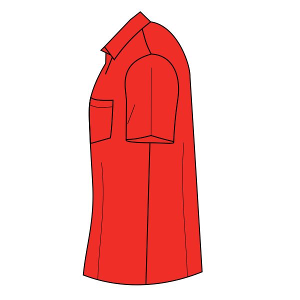 Ladies' Short Sleeve Poplin Shirt Thumbnail