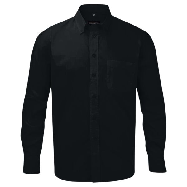 Long sleeve classic twill shirt Thumbnail
