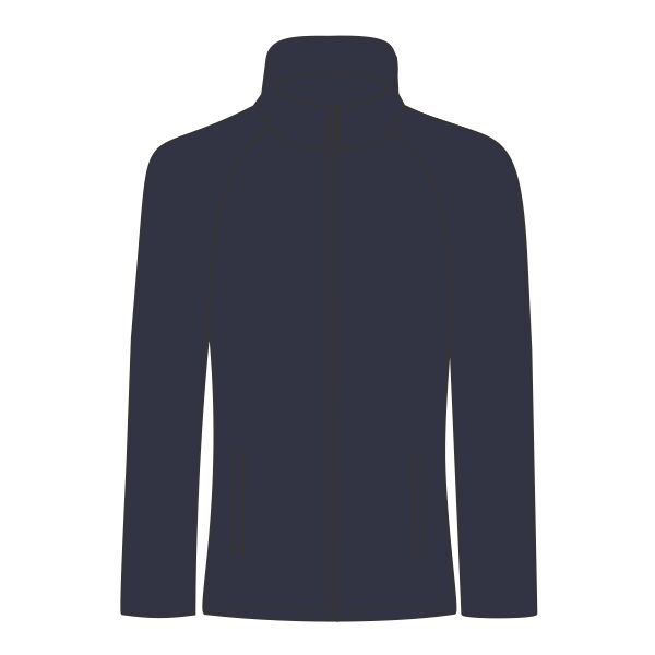 Women's piped microfleece jacket Thumbnail
