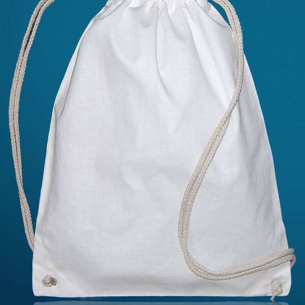 Cotton Drawstring Backpack Thumbnail