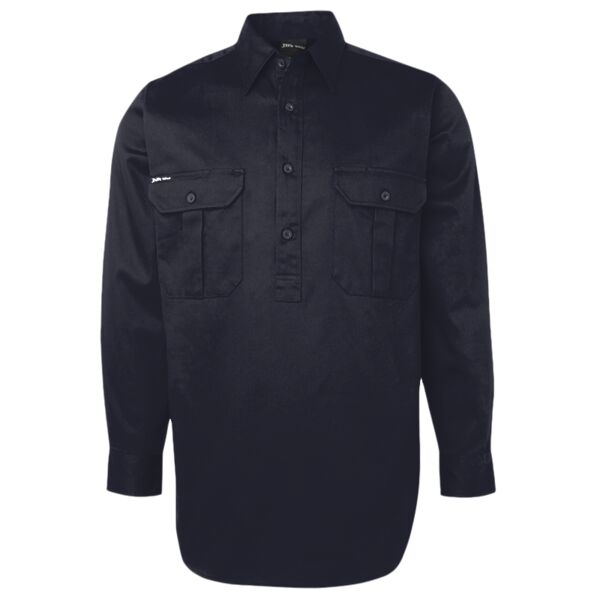 JB's CLOSE FRONT L/S WORK SHIRT Thumbnail