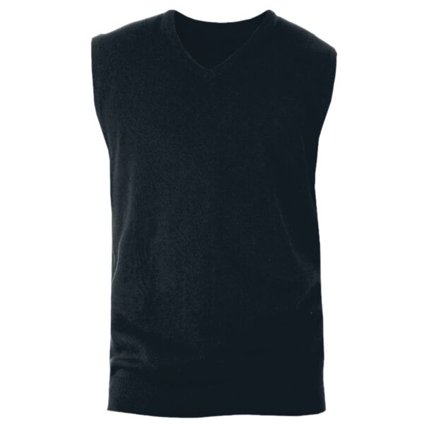 Men's sleeveless V-neck jumper Thumbnail