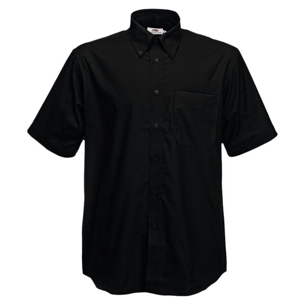 Fruit of the Loom Short Sleeve Oxford Shirt Thumbnail