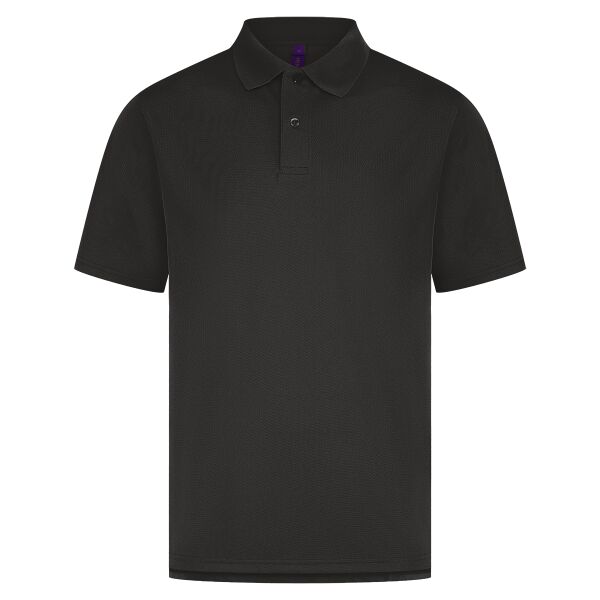 Henbury Coolplus® Wicking Piqué Polo Shirt Thumbnail