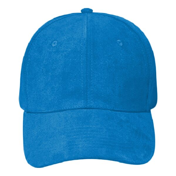 OTTO Polyester Microfiber Suede Six Panel Low Profile Baseball Cap Thumbnail