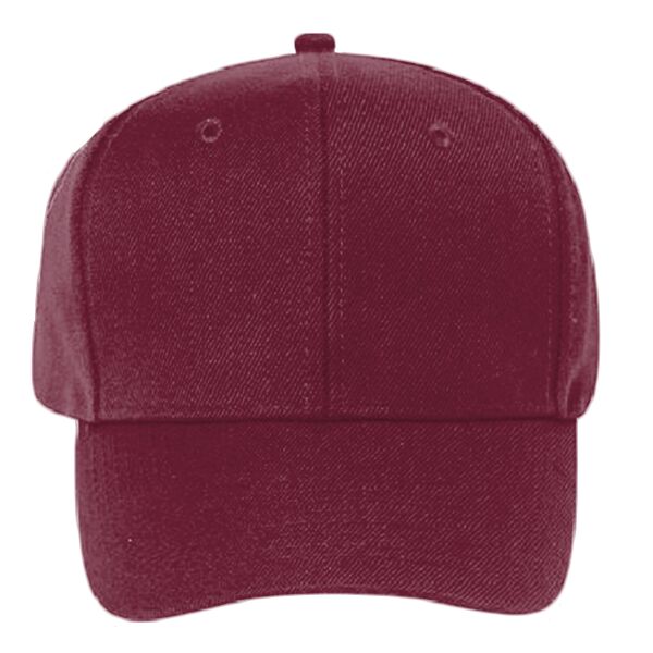 OTTO CAP 6 Panel Mid Profile Baseball Cap Thumbnail