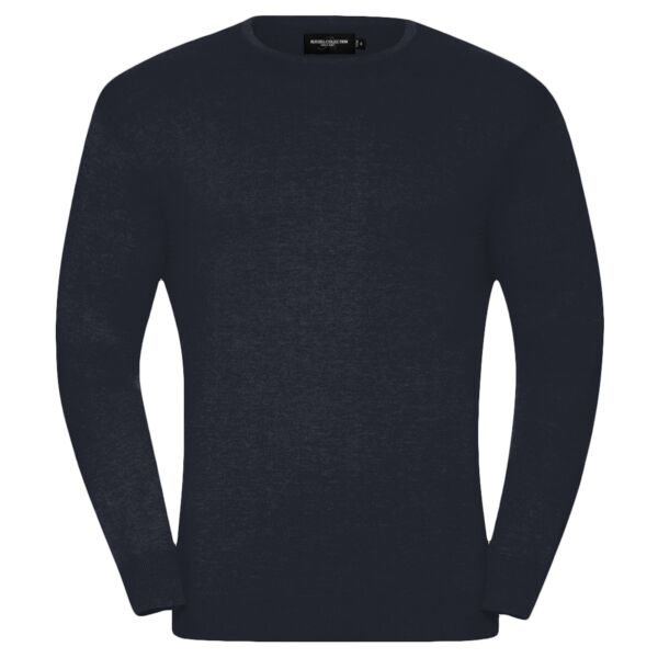 Crew neck knitted pullover Thumbnail
