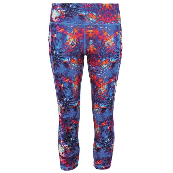 Women's TriDri® performance fireworks leggings ¾ length Thumbnail