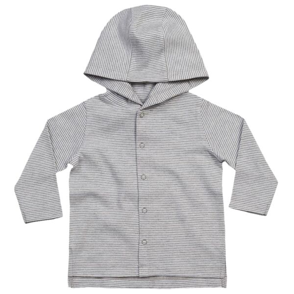 Baby stripy hooded T Thumbnail