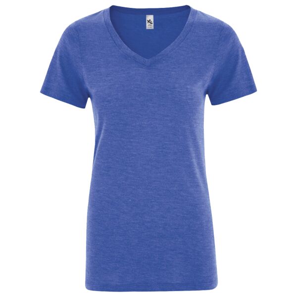 Triblend V-Neck Ladies' Tee Thumbnail