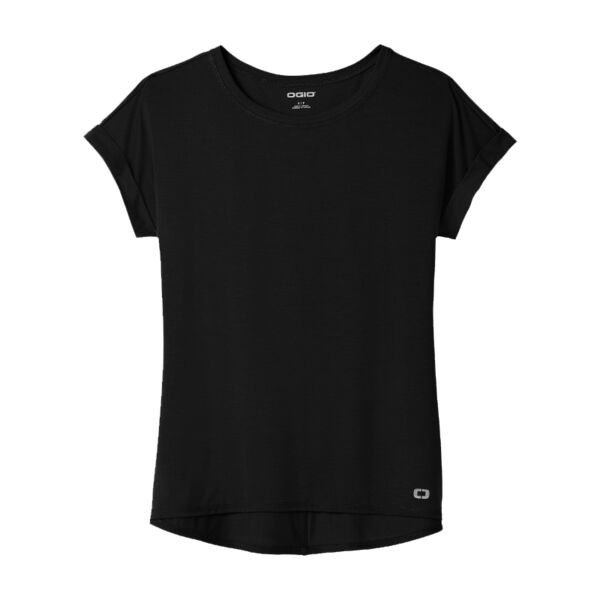 Ladies Luuma Cuffed Short Sleeve Thumbnail