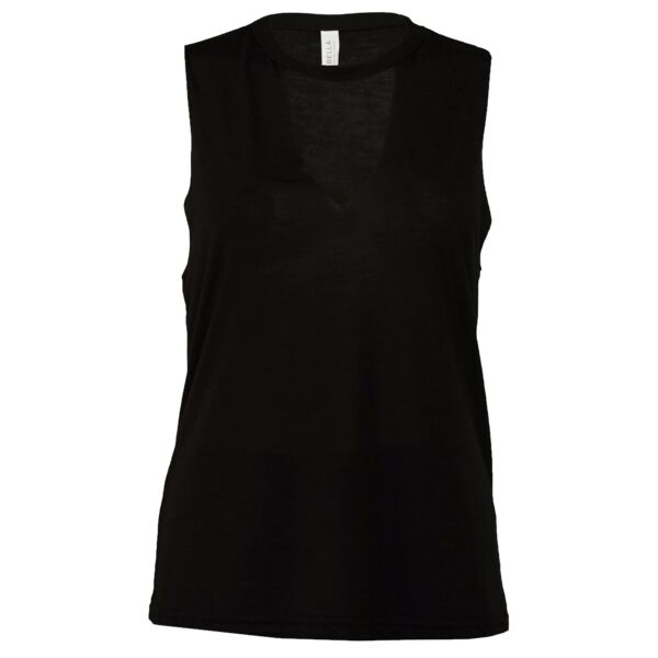 FWD Fashion Women's Flowy Cut Neck Tank Thumbnail