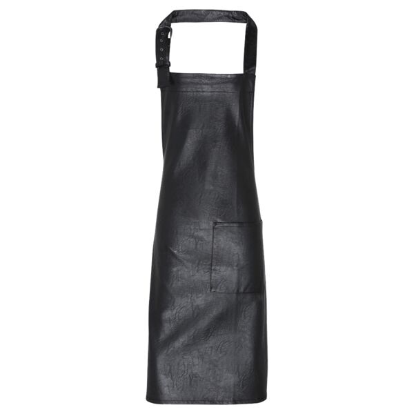 Premier Faux Leather Bib Apron Thumbnail