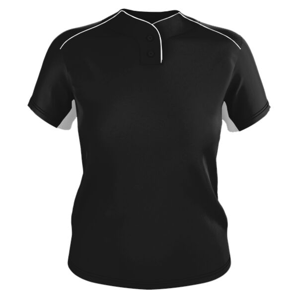 Girls' Fastpitch 2 Button Jersey Thumbnail