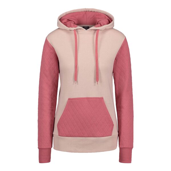Women's Cloud Fleece Quilted Hooded Sweatshirt Thumbnail