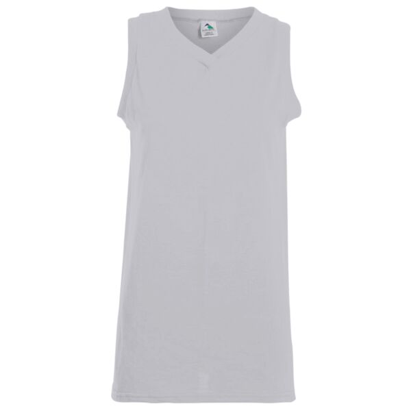 Women's Sleeveless V-Neck Jersey Thumbnail