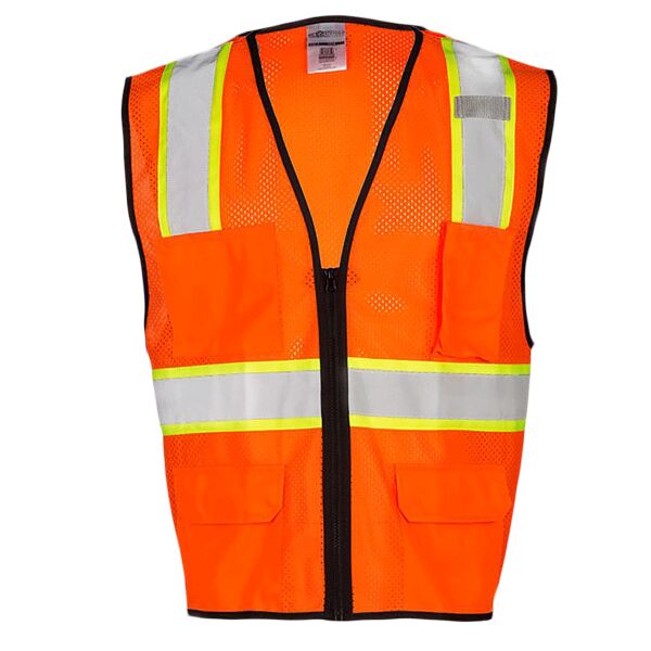 4 Pocket Contrast Mesh Vest Thumbnail