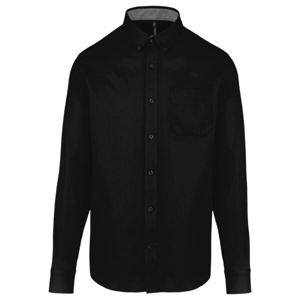 Men's Nevada long sleeve cotton shirt Thumbnail