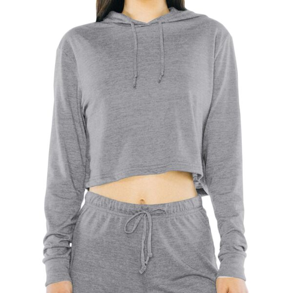 Women's Tri-Blend Cropped Hoodie Thumbnail