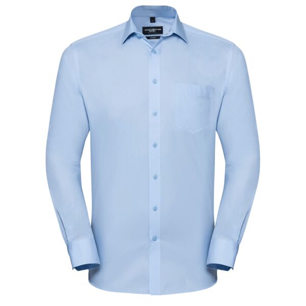 Long sleeve tailored Coolmax® shirt Thumbnail
