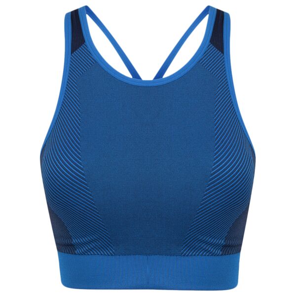 Tombo Ladies Seamless Panelled Crop Top Thumbnail