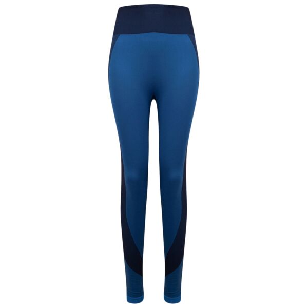 Women's seamless panelled leggings Thumbnail