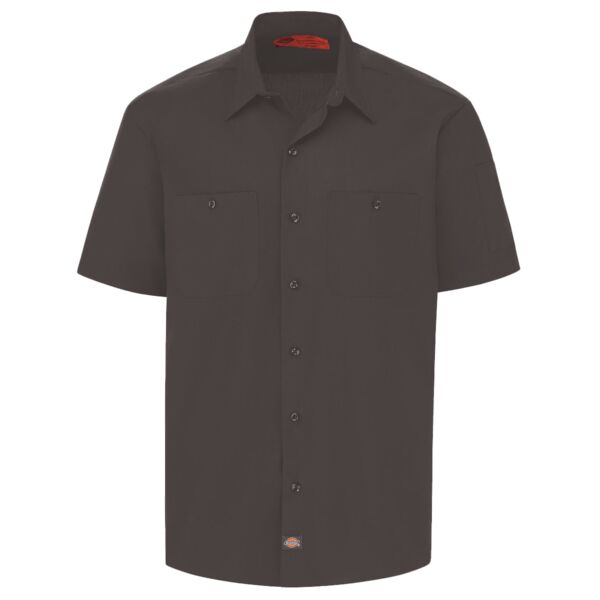 Solid Ripstop Short Sleeve Shirt - Long Sizes Thumbnail