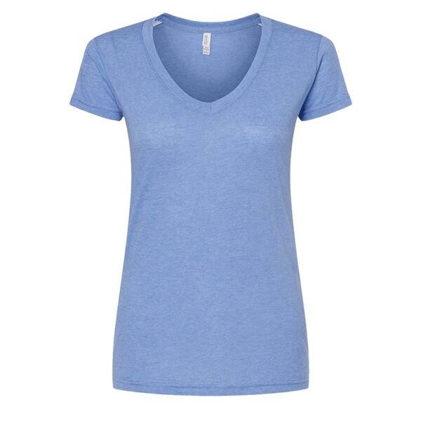 Women's Deluxe Blend V-Neck T-Shirt Thumbnail